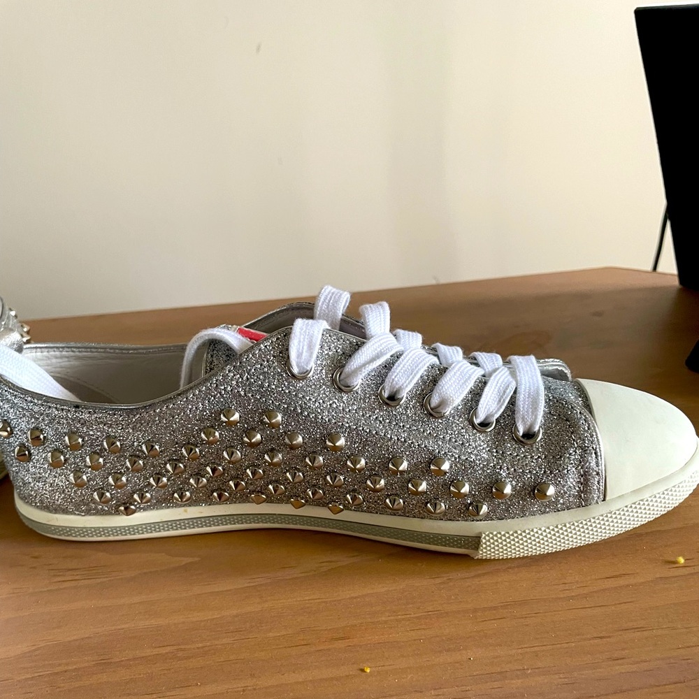 PRADA spike sneakers
